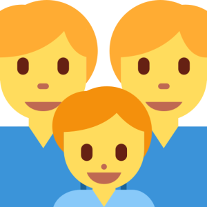 Twitter 👨‍👨‍👦 Family: Man & Man & Boy