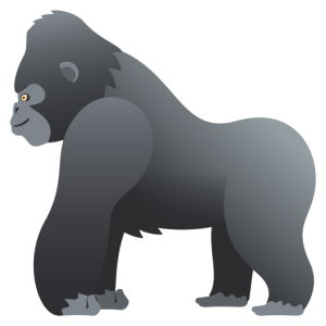 Joypixels 🦍 A Gorilla