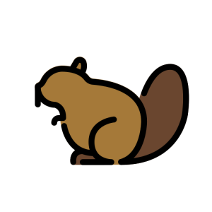 Openmoji🦫 Beaver