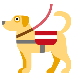 Openmoji🐕‍🦺 Service Dog