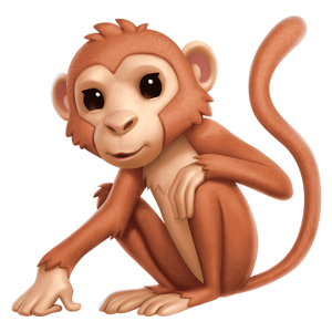 Emojidex 🐒 Um macaco