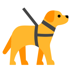 Emojidex 🦮 Guide Dog