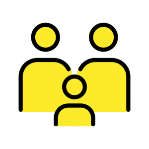 Skype 🧑‍🧑‍🧒 Família: Adulto e Adulto e Criança